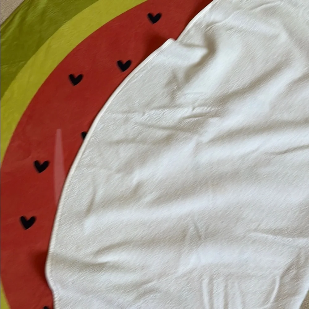 Aerie large round Watermelon Beach Towel/ blanket